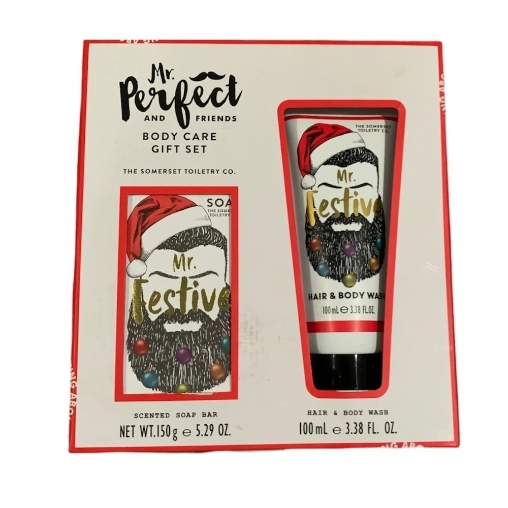 Mr. Perfect and Friends Body Care Gift Set NEW